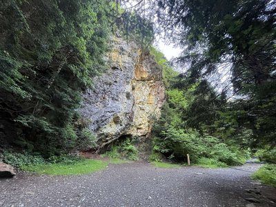La roche souffrée