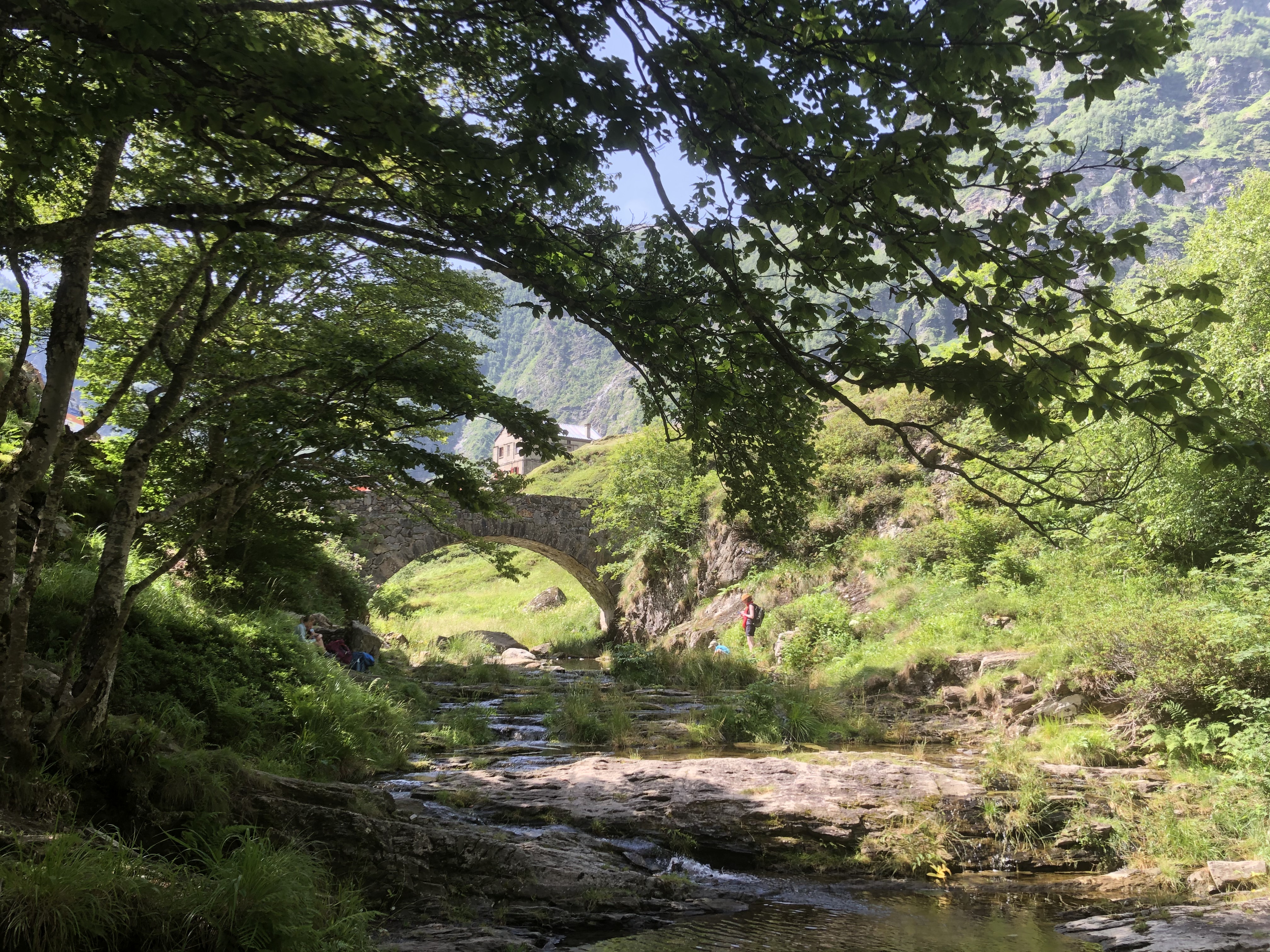 Nous apercevons le refuge, l'arrivée est proche !
