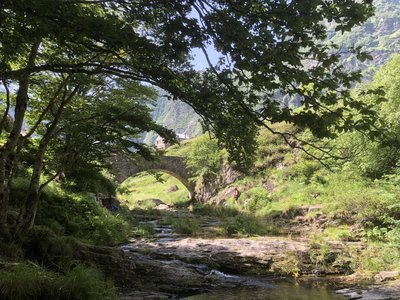 Nous apercevons le refuge, l'arrivée est proche !